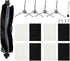 L60 12 Pack Replacement Parts for Eufy L60/ L60 SES/ L50/ L50 SES Series Robotic Vacuum Cleaners...