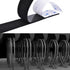 Hook and Loop Tape 2in x 4in 30 Pairs, Slef Adhesive Interlocking Tape Strip, Mounting Tape Heavy Duty Adhesion, Hook Lopp Fastener Double Sided T...