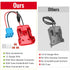 Power Wheels Adapter for Milwaukee M18 Battery with Wire Harness Connector Compatible with Peg-Perego Children Ride-on Car, 12AWG Wire with 40A Fu...