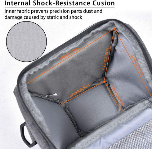 FOSOTO Compact DSLR Camera Bag Shoulder Crossbody Case Compatible for Canon EOS Rebel T6 T7 T8i T100 SL3 XTi 4000D 2000D Nikon D5600 D3400 D3500 P...