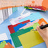 Lewtemi 50 Pieces Index Card Dividers Index Card Guide Set with Tabs Alphabet Tabbed Index Cards Guides Self Adhesive Number Stickers for Office R...