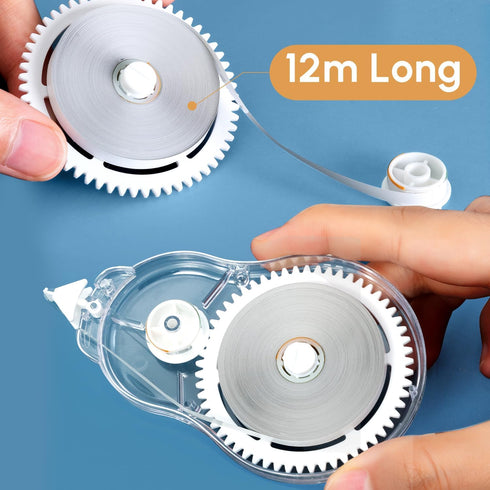 M&G 6 Pack 39FT Long Correction Tape Set, 72M/234FT White Out Correction Tape Clear Writing with No Drying Time for Office School Supplies Student...