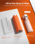 3PCS Screen Cleaner Spray Wipe, 3-in-1 Spray Microfiber Cloth, Car Screen Cleaner, Portable Refillable Spray Bottle Tool for Phone/Computer/Laptop...