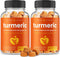 Turmeric Gummies for Adults & Kids with Ginger & Black Pepper Extract | 95% Curcuminoids | Vegan Natural Curcumin Joint Support | 120 Tumeric Gumm...