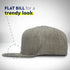 Custom Snapback Hat for Men Flat Brim Hats Silver Alien Face Embroidery Embroidered Flat Bill Hat Acrylic...