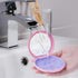 Retainer Case with Mirror Portable Slim Aligner Box Travel Mouth Guards Holder Cute Retainer Organizer for Dental Caring Tooth Brace Storage Acces...