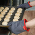 Oven Mitts and Pot Holders Set, Hot Pads for Kitchen Cooking Grill, 500? Heat Resistant Oven Mit, Pure Cotton and Terrycloth Lining, Heavy Duty Th...