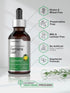 Horbaeach Damiana Leaf Herb Liquid Extract | Alcohol Free | 2 fl oz | Vegetarian, Non-GMO & Gluten Free Tincture...