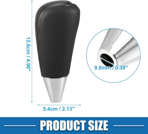 Automatic Transmission Gear Shift Knob Black Wood Pattern for Toyota Land Cruiser 2003-2021 Plastic Black...