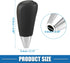 Automatic Transmission Gear Shift Knob Black Wood Pattern for Toyota Land Cruiser 2003-2021 Plastic Black...