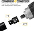 BOEN 3/4"F to 1"M Impact Socket Adapter, Cr-Mo Steel,Socket Adapter Set for Impact Driver Conversions...