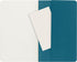 Moleskine Cahier Journal, Soft Cover, Large (5" x 8.25") Plain/Blank, Brisk Blue, 80 Pages (Set of 3)...