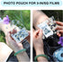 CAIYOULE Mini Photo Case Pouch for Fujifilm Instax Mini 99/12/11/9/8/7/7+/EVO/SQ Instant Camera Films Vogue Clear Picture Holder Bag (Star & Daisy...