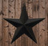 Rustic Black 18" Dimensional Barn Star...