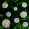 36 Pcs Anti-Collision Window Decals, Rainbow Stickers Circle Window Clings -to Save Birds from Window Collisions,Non Adhesive Prismatic Vinyl Wind...