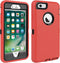 CAFEWICH for iPhone 6/6S Case Heavy Duty Shockproof High Impact Tough Rugged Hybrid Rubber Triple Defender Protective Anti-Shock Silicone Mobile P...