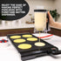 Fungyand Pancake Batter Dispenser - 4 Cups Complete Batter Dispenser Set with Muffin Rings, Spatula - Ideal Baking Tools for Pancakes, Cupcakes, W...