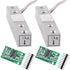 2sets 1kg Load cell weight sensor + HX711 Weighing Sensor Dual-Channel 24 Bit Precision A/D Module Pressure Sensor...