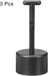 MECCANIXITY 10 Teeth E26/E27 Socket Ring Removal Tool T Type for Medium Base, Light Replacing Accessories Black Plastic, Pack of 3...