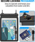 AICase Universal iPad Waterproof, Dry Bag Pouch for iPad Pro 12.9 5th/4th/3rd Gen iPad Pro 11/10.5/9.7, New iPad 9.7, iPad Pro 9.7, iPad Air 4/Air...