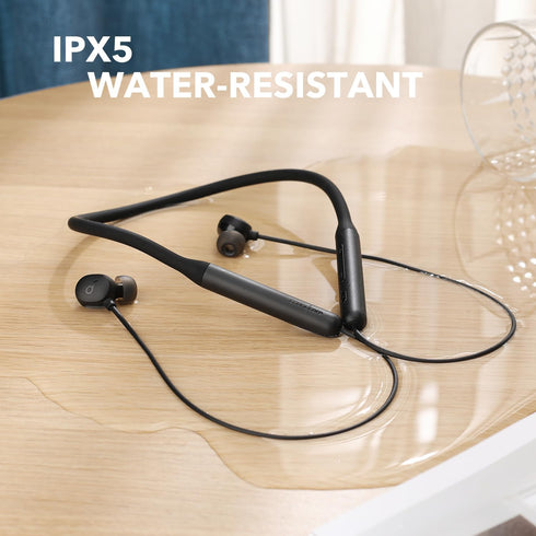 Soundcore by Anker Life U2i Wireless Neckband Headphones, 10mm Drivers with BassUp Technology, 22H Playtime, AI-Enhanced Calls, Foldable and Light...