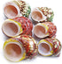 Unstained Natural Hermit Crab Shells Pearl Turbo Seashell for Décor, 3 Kinds 6 PCS Size 1.5" - 2", Opening 0.8-1" Hermit Crab Supplies...