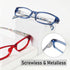 Eyekepper 5-Packs Metalless Design Reading Glasses for Women Screwless Spring Hinges Ladies Readers +1.0...