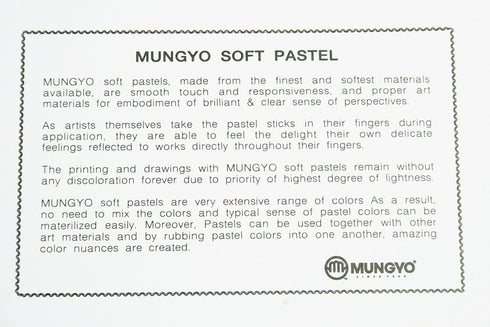 MUNGYO Soft Pastel 64 Color Set Square Chalk (US English Version)...