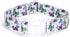Floral Print Puppy Dog Collar for Small Medium Large Dogs Collars with Quick Release Buckle for Girls Female Dog Soft Nylon Comfortable Durable Pe...