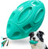 Squeaky Dog Toys for Aggressive Chewers: Rubber Interactive Puppy Ball with Squeaker,Almost Indestructible Tough Durable Pet Chew Toys for Medium ...