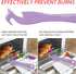 Oven Rack Push Pull Tool 2-Pack oven rack puller push pull stick tool(11 Inch), oven rack pullers with longer handle suitable for oven, toaster ov...