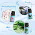 SALKING Clean Fragrance Oils, Premium Essential Oil for Diffuser, Scented Oil Gift Set for Soap Candle Making - Lemongrass, Fresh Cotton, Fresh Li...