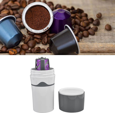 Portable Coffee Maker,K Cup Coffee Machine, Single Serve Drip Coffee Maker,360 Degree Side Leakage Prevention, Manual Drip Coffee Maker for Travel...