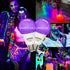 Black Light Bulb 12W(100W Equivalent) - E26 UV LED Bulbs for Neon Party, Halloween, Fluorescent Poster, Body Paint - 2 Pack...