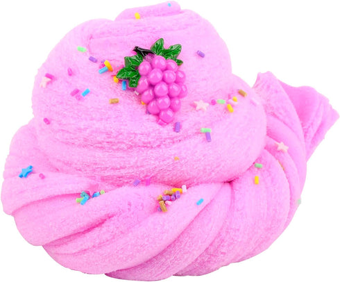 Purple Cloud Slime, Soft and Non-Sticky Funny Slime Toy, Girls and Boys Stress Relief Creative DIY Toy, for Kids Education, Party Favor, Gift Birt...