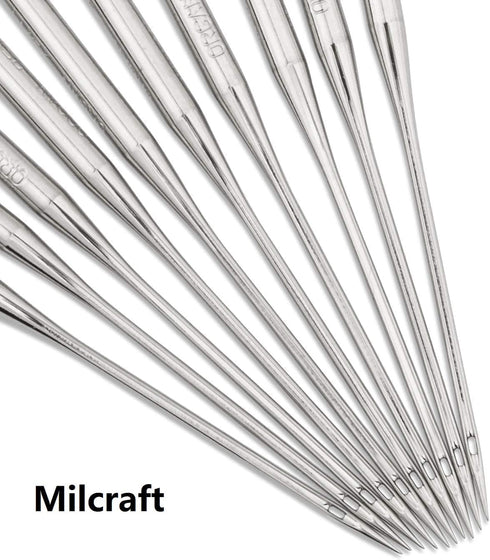 50 Pcs Embroidery Sewing Machine Needles Size 75/11 130/705H HAx1 Sewing Needles for Brother Sewing Machine (10 Pack of 5 Needles)...