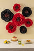 Artificial Paper Flower Decorations for Wall Backdrop Wedding, Giant Paper Flowers, Handcrafted Flowers for Birthday Baby Shower Bridal Shower Nur...