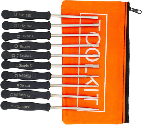10 Pcs Carburetor Adjustment Tool kit for 2 Common Cycle Carburator Adjusting Small Engine Carb Tune up Adjusting Tool- Carburetor Adjuster Tool ,...