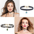 K&Q 30PCS Black Classic Gothic lace Velvet Pendant Necklace Chain Henna Chokers Necklaces Stretch Elastic for Women Girls...