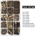 Inspirelle 100 Sets Assorted Size Bronze Ends for Ribbon Bracelet Bookmark Making Crimps Kit with Lobster Clasps and Chain Extenders...