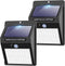 2 Pack Solar Motion Lights Outdoor, 3 Modes/100LED Solar Security Lights Wireless IP65 Waterproof Solar Motion Sensor Lights Solar Wall Lights Out...