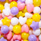 Ball Pit Balls Stars for Toddlers- 100 Pack 3 Shapes Balls Stars and Hearts for Ball Pit Playroom Playpen, Non-Toxic Plastic Toy Balls Shower Part...