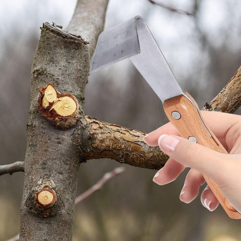 DOITOOL Felled Draw Shave Knife: 2pcs Bark Removal Tool Straight Drawing Knife Woodworking Tool Log Debarker Tool Bark Peeler Bark Stripping Tool...