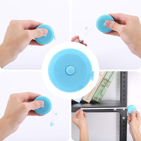 Tape Measure, 10 Pack Measuring Tape for Body 60 Inch, Retractable Fabric Small Tape Measure for Sewing Tailor Medical Craft Cloth...