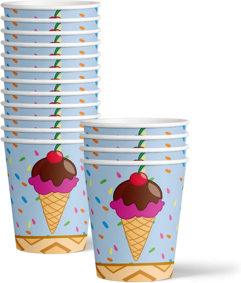 Ice Cream Shop Birthday Party Supplies - Ice Cream Party Decorations - Ice Cream Sprinkles Party Supplies - Sprinkles Party Supplies | Tableware S...