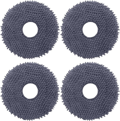 Neutop Replacement Mopping Pads Microfiber Mop Cloths Compatible with Roborock Q Revo, Robot Vacuums and Mops Parts Accessories, 4-Pack....