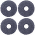 Neutop Replacement Mopping Pads Microfiber Mop Cloths Compatible with Roborock Q Revo, Robot Vacuums and Mops Parts Accessories, 4-Pack....