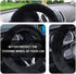 Car Fuzzy Steering Wheel Cover, 15 inch Soft Wool Fur Steering Wheel Protector, Fluffy Car Wheel Covers for Winter Warm, Car Interior Decoration A...