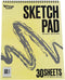 Wired Sketch Book - 9x12-Inch - 30 Sheets per Book - Excellent for Pencil, Pastel, Charcoal and Crayon from Northland Wholesale. (1-Sketch Book)...