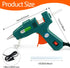 Hot Glue Gun with 30 Glue Sticks, Fast Preheating Hot Melt Gun, Mini Glue Gun Kit for Kids DIY School Craft Projects and Quick Home Repairs, 20W G...